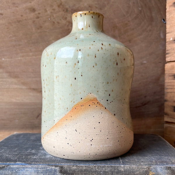 Vase - bottle with dimple