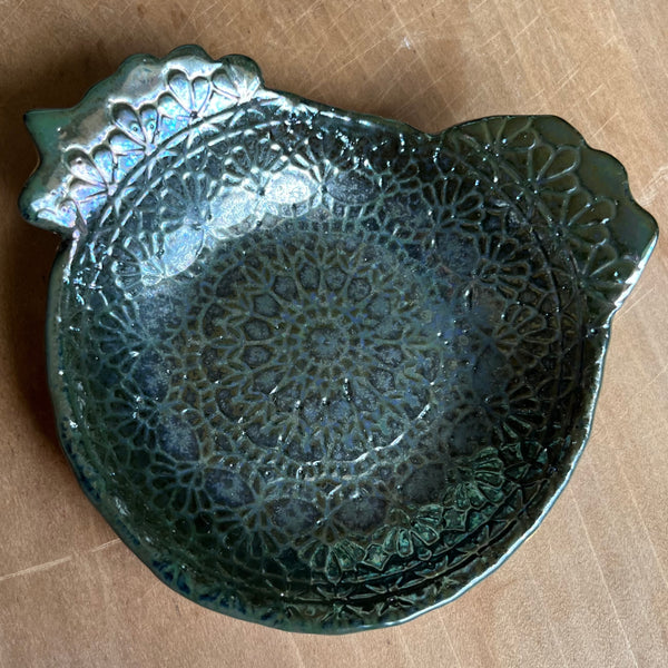 Chicken Dish or Spoon Holder (DI26)