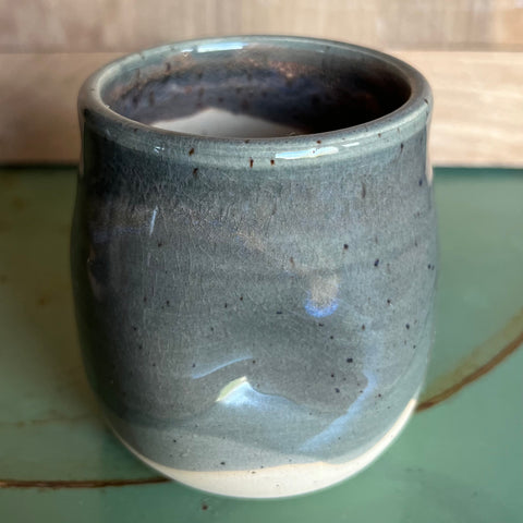 Dimple Vessel - Charcoal on light speckle (DV23)