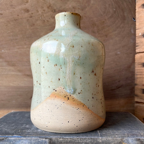 Vase - bottle with dimple